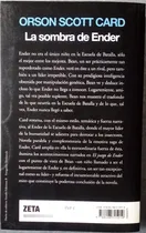 Comprar La Sombra De Ender. Orson Scott Card. Edit. B
