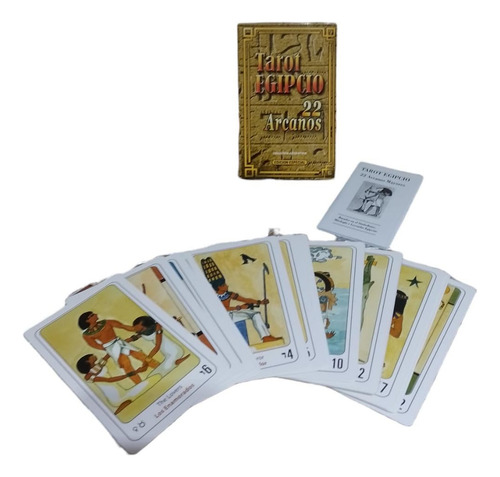 Mazo Tarot Egipcio 22 Arcanos Trae Guia