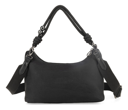 Bolsa Hobo Cloe Noukoni I Mediano Color Negro