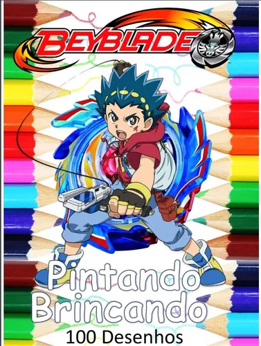 Desenhos do Beyblade para Colorir