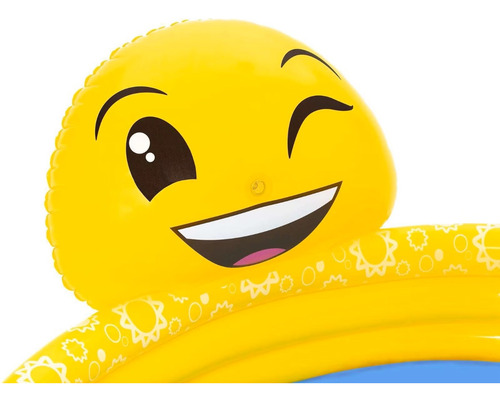 Alberca Pisina Bestway Inflable Emoji 1.65m Con Regadera