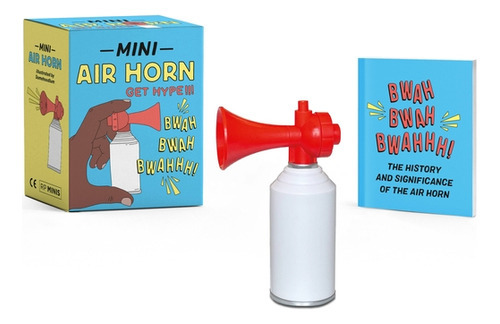 Mini Air Horn: Get Hype!, De Riordan, Or. Editorial Running Pr Book Publ, Tapa Blanda En Inglés