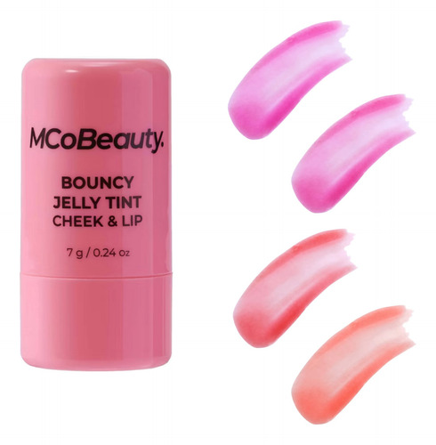 Mcobeauty Jelly Cheek & Lip Stick Tinte Labial Y Rubor Red Pop