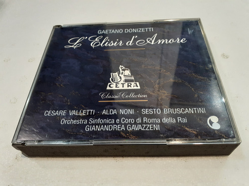 L'elisir D'amore, Donizetti, Gavazzeni - 2cd 1991 Italia Nm