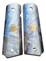 Comprar Cachas Nacaradas Bicolor, Moneda Letras Colt 1911 38 45