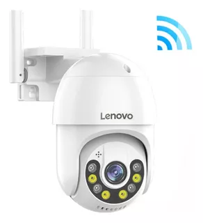 Camera Ip Ptz Wifi 5g 2.4g Prova Dágua Com Rastreamento Fhd Cor Branca