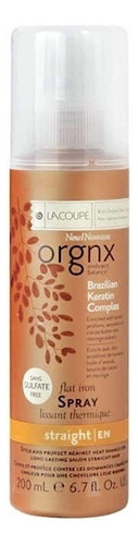 Lacoupe Orgnx Keratina Brasileña Spray · Protección Térmica