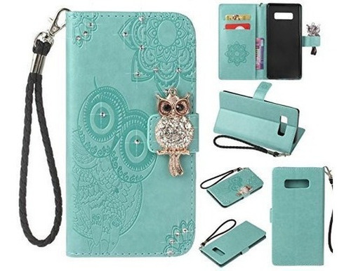 Note 8 Casegalaxy Note 8 Wallet Casejesiya Cute Cartoon Owl