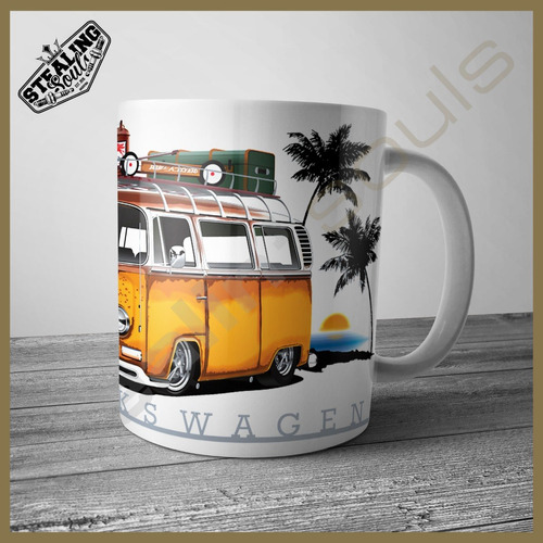 Taza Fierrera - Volkswagen #0335 | Gti / Kombi / Beetle / Vw