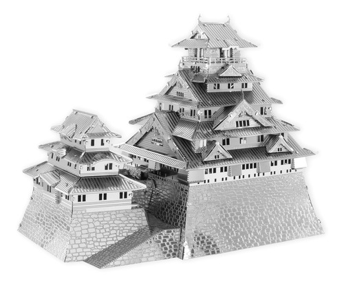 El Castillo De Osaka -  Rompecabezas 3d Metal Model