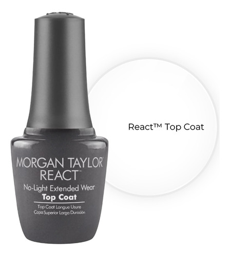 Esmalte Uñas Morgan Taylor By Gelish React Top Coat