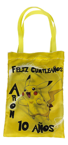 Pokémon Pikachu 25 Dulceros Personalizados