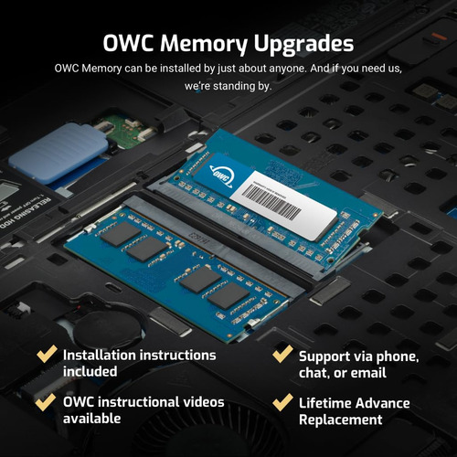 Owc 64gb (4x16gb) Ddr4 2400mhz Pc4-19200 Cl17 2rx8 So-dimm