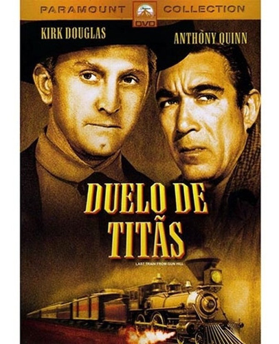 Dvd Duelo De Titãs Kirk Douglas Original Lacrado