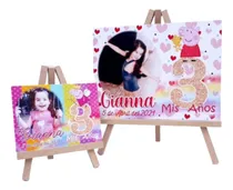 Comprar Souvenirs Personalizado 20 Atriles 9x12 + Central Peppa Pig