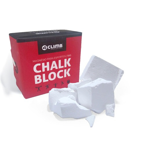 Carbonato De Magnesio - 4climb Chalk Block - 56g - Escalada