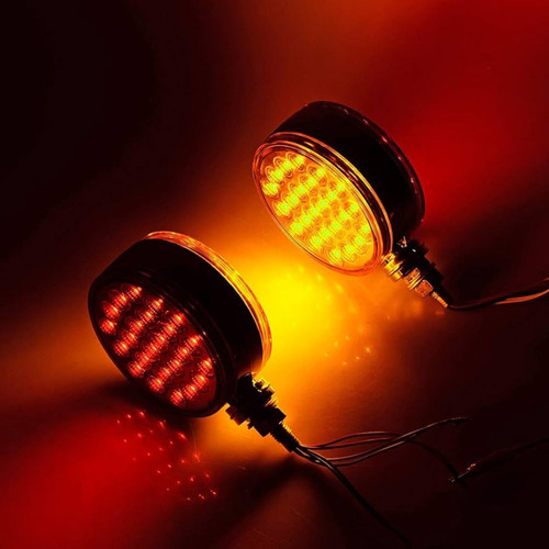 Foco Farol Led Posicion Doble Cara Chapulín 48 Led 12/24v X1