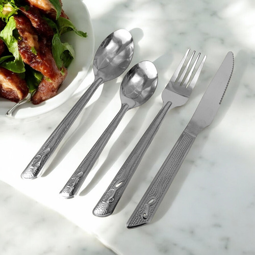 Econopack De 100 Juegos Cubiertos Cuchillo Cuchara Tenedor