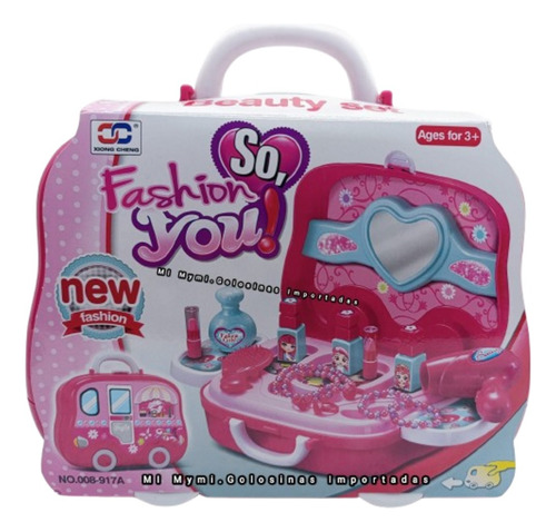 Valija Maquillaje Set Kit De Belleza Para Niñas Accesorios