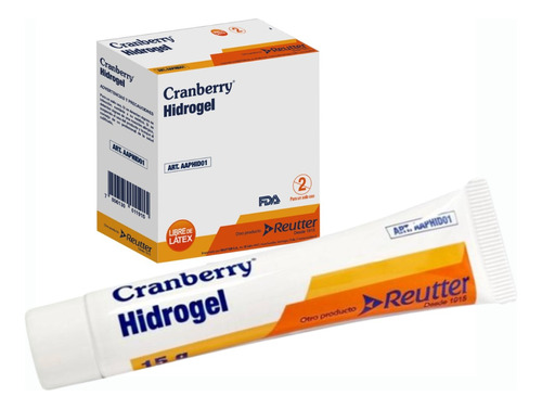 Apósito Hidrogel Heridas Y Cicatrices Tubo 15gr. Cranberry