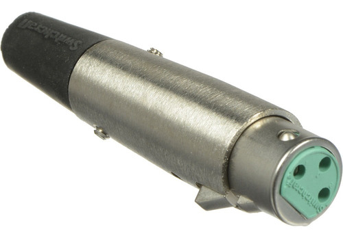 A3f Conector Switchcraft Xlr Hembra De 3 Pines Plata