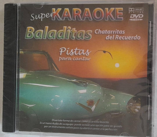 Super Karaoke Baladitas. Chatarritas. Dvd Nuevo. Qqf. Ag.