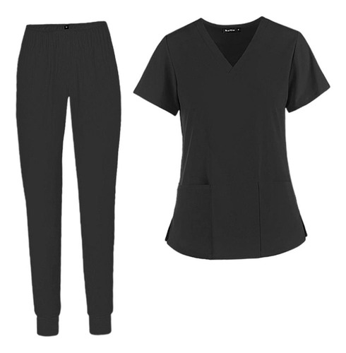 Conjunto Médico De Enfermería Transpirable Camisa De Moda