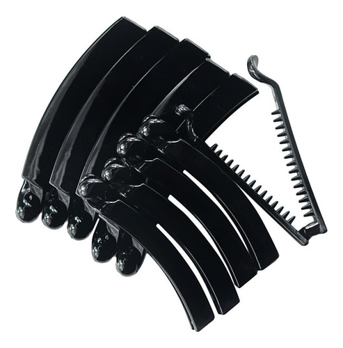10 Piezas Clips De Cabellero De Plátano De 10cm + 10 Piezas