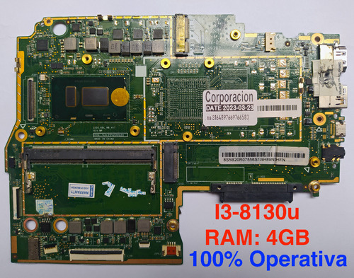 Placa Mainbord I3 8va Lenovo Ideapad 330s-14ikb Ram 4gb