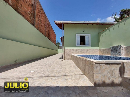 Imagem 4 de 20 de Entrada R$ 53 Mil + Saldo Super Facilitado. Casa Com Piscina 2 Dormitórios À Venda, 56 M² Por R$ 265.000 - Vila Loty - Itanhaém/sp - Ca4618