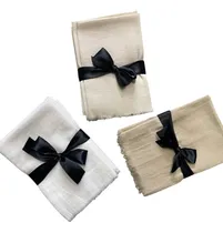 Comprar Set X6 Servilletas Gasa Premium Color Off White\u002Fcrudo\u002Farena