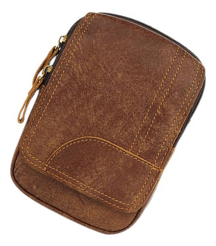 Riñonera Minimalista Con Monedero Para Hombre