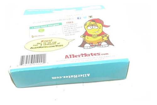 Allermates Pulsera Infantil Brazalete Alerta Alergias