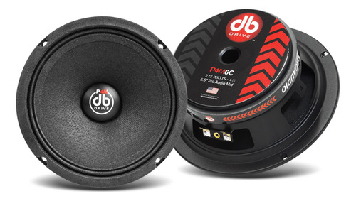 Medio Rango Db Drive P4m 6c 6.5 PuLG 275w Máx 150w Rms 1 Pza