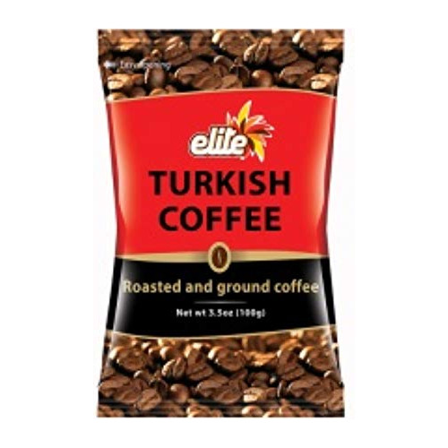 Café Turco Negro Molido Elite Kosher Israelí Aromático 100g