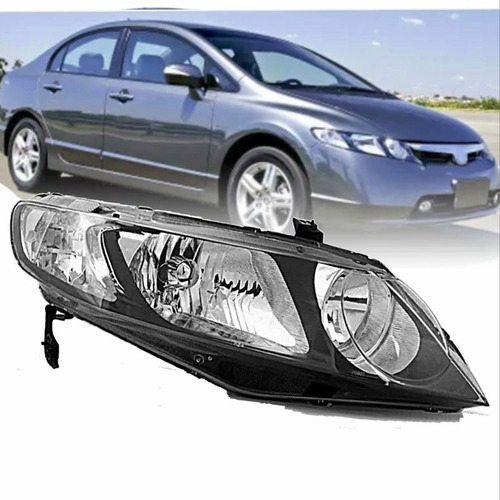 Imagen 6 de 7 de Optica Honda Civic 2007 2008 2009 2010 2011 2012 Lxs Si Exs
