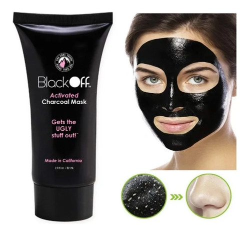 Mascarilla Carbón Activado Black Mask Tubo 82ml Black Off