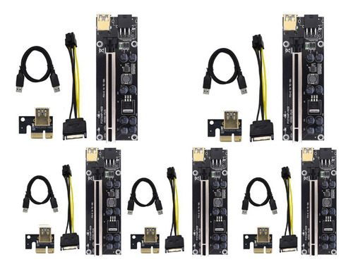 Tarjeta Vertical Pci-e Ver009s Pci-e De 1 A 16 Unidades, Pci