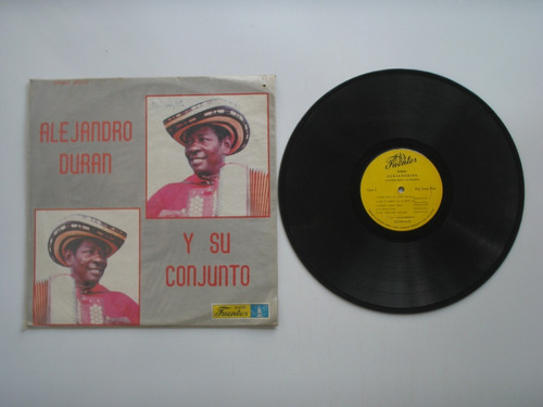 Lp Vinilo Alejandro Duran Y Conjunto Alejandrito Fuentes Col