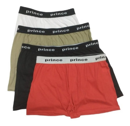Imagen 1 de 2 de Boxer De Hombre Algodon Prince Talle Especial Pack X 03 Unid