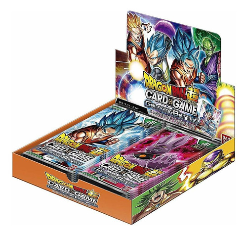 Dragon Ball Z Super Galactic Battle Tcg Booster Display 