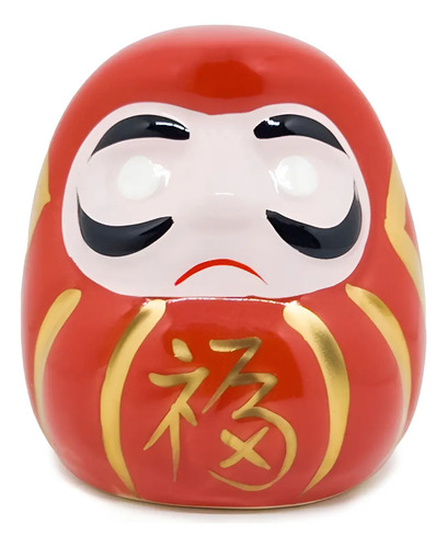 Enfeite Daruma Amuleto Sorte Buda Monge Zen Casa Decoração