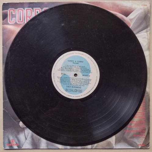Lp Corpo A Corpo 1984 Dalto Barão Vermelho Elis Regina Vinil (Usado)