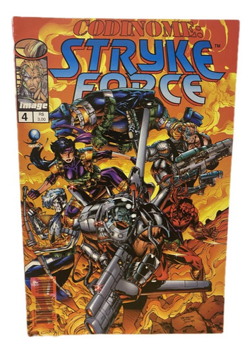 Hq Codinome Stryke Force No 4 - 1996 Editora Globo - Image (Usado)