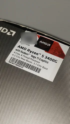 Procesador Amd Ryzen 5 3400g Con Disipador Y Caja Originales (Usado)