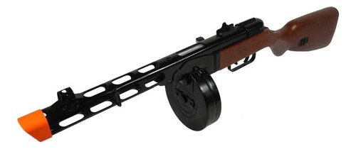 Airsoft Metralhadora Blowback Ppsh 41 S&t Ppsh Madeira Real