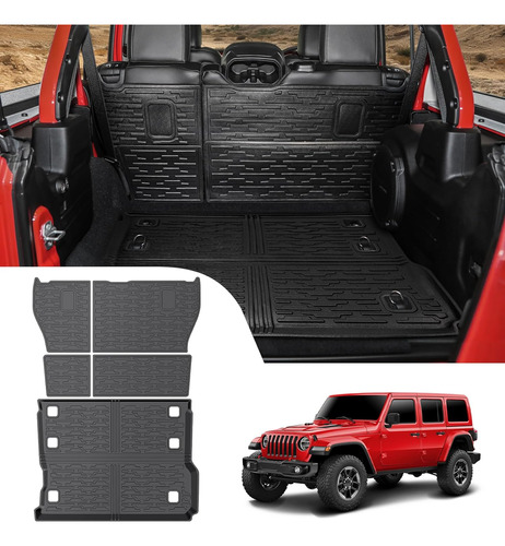 Tapete De Carga Apto Para Jeep Wrangler Jl Unlimited 4x4 201