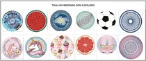 Comprar Lonas, Mantas Playeras Redondas Gigantes 1,50 De Diametro 