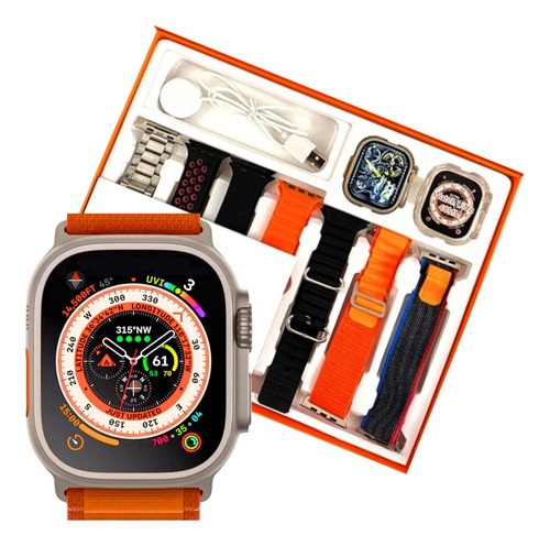 Smartwatch Relógio 7 Pulseiras Promoção 
