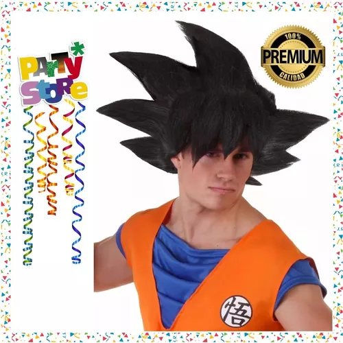 Party Store - Peluca Cosplay Son Goku Dragon Ball- Cotillon